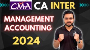 CMA Inter Management Accounting 2025