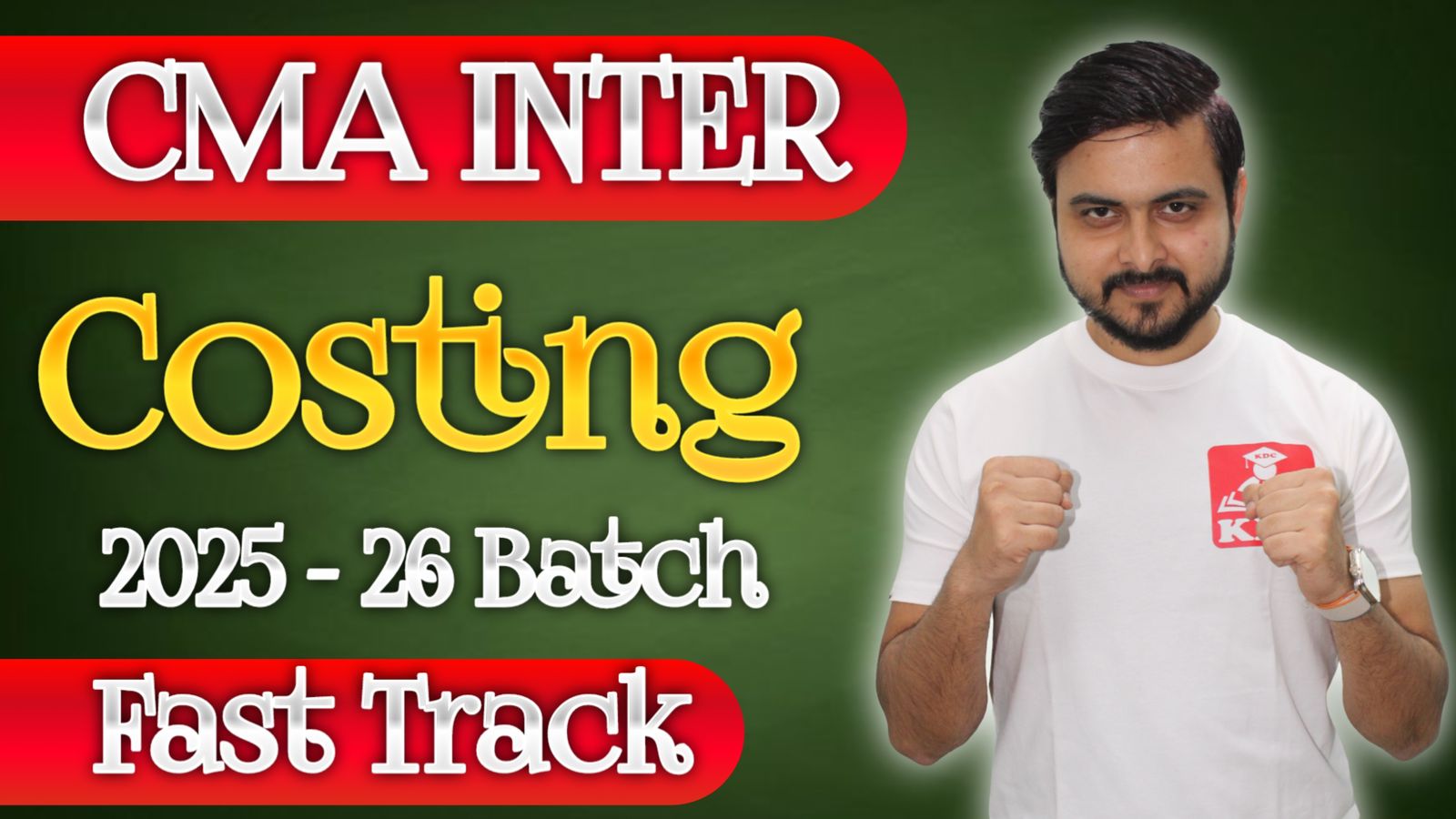 Fast Track Course -CMA Inter – Costing (2025-2026 Batch) | New Syllabus