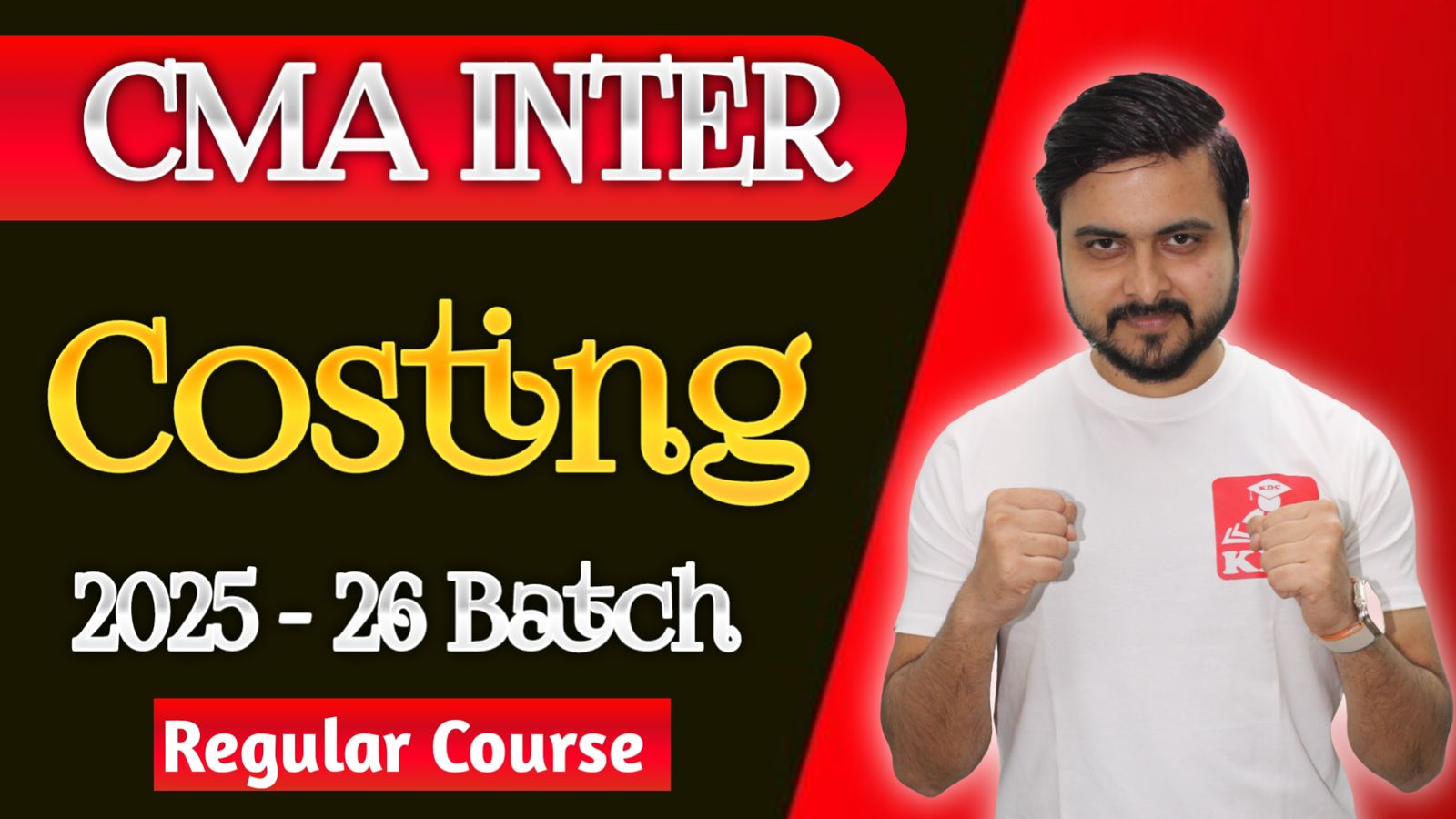 CMA Inter – Costing (2025-2026 Batch) | New Syllabus